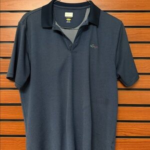 Greg Norman Collection Navy and White Polo Shirt
